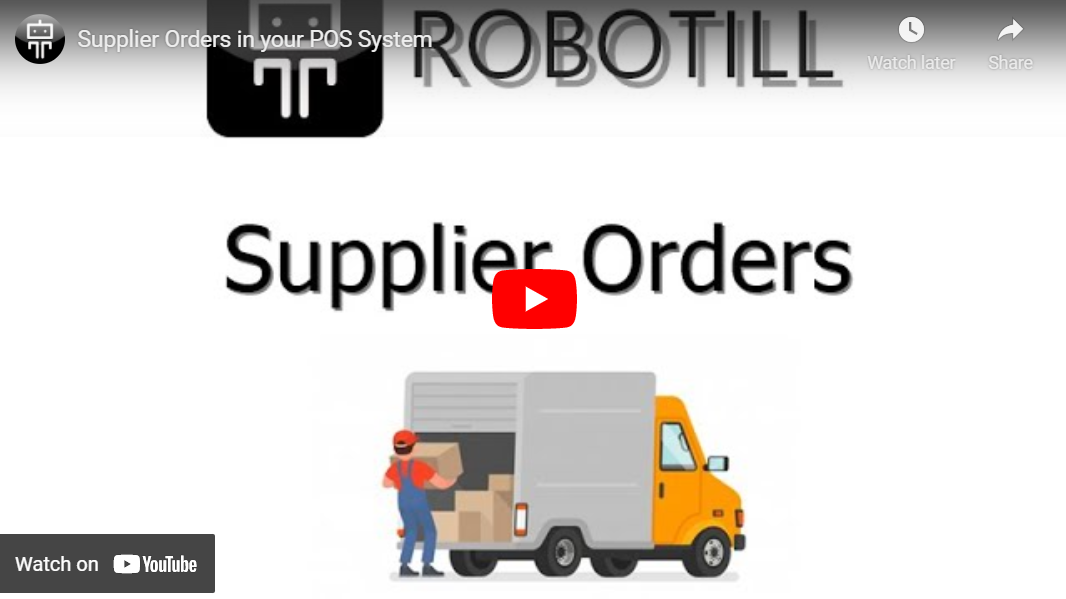 Supplier Orders
